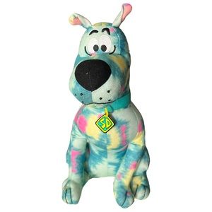 Toy Factory Scooby Doo Blue Color Blend Sitting November 2018 12” Plush Toy